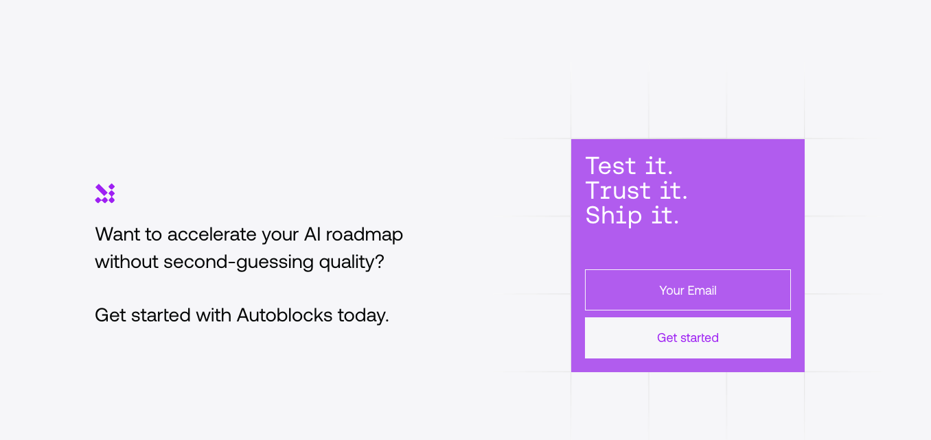 Autoblocks — Test it. Trust it. Ship it.