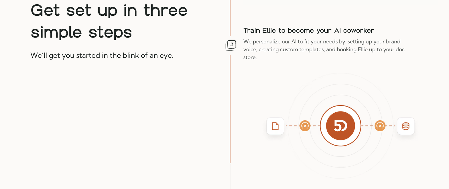 Fifth Dimension AI — Train Ellie to become your AI coworker